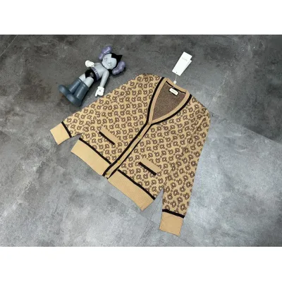 GUCCI Cardigan-Brown 01