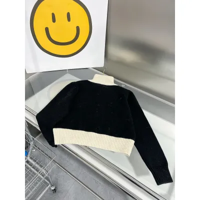 CELINE-Zipper sweater jacket 02