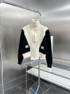 CELINE-Zipper sweater jacket