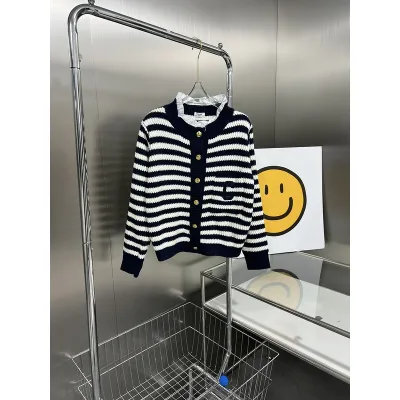 CELINE-Striped cardigan 02