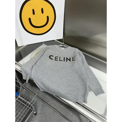 CELINE-Letter LOGO knitted sweater 01
