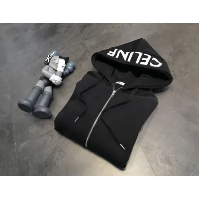 CELINE-Patchwork letter zip jacket 02