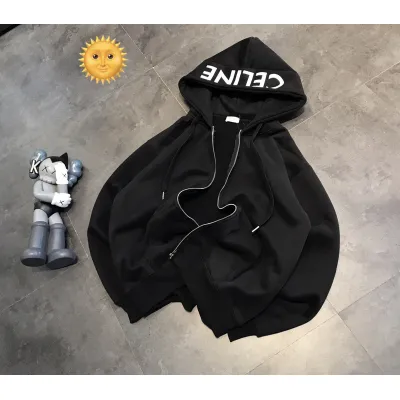 CELINE-Patchwork letter zip jacket 01
