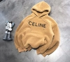 CELINE-Sherpa hooded sweatshirt
