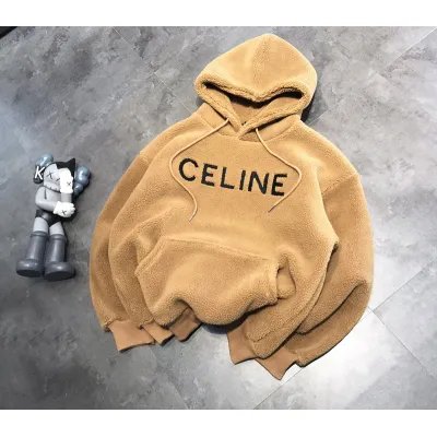 CELINE-Sherpa hooded sweatshirt 01