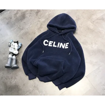 CELINE-Sherpa hooded sweatshirt 02