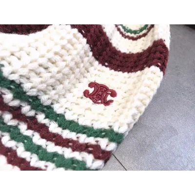 CELINE-Striped contrast sweater 02