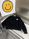 CELINE-Zipper sweater coat