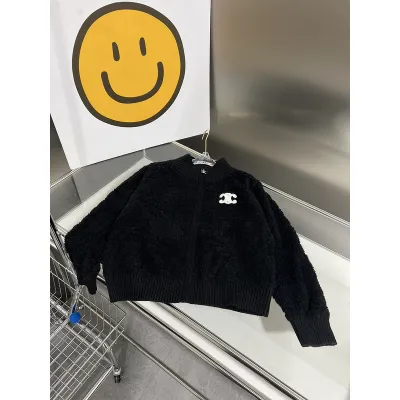 CELINE-Zipper sweater coat 01