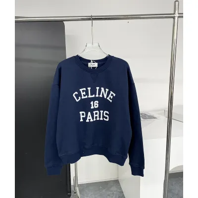 CELINE-Hoodie dark blue 01