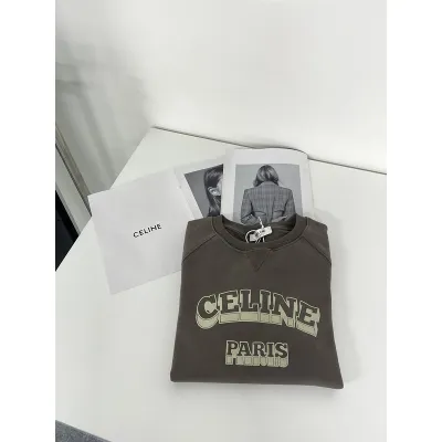 CELINE-Hoodie brown 02