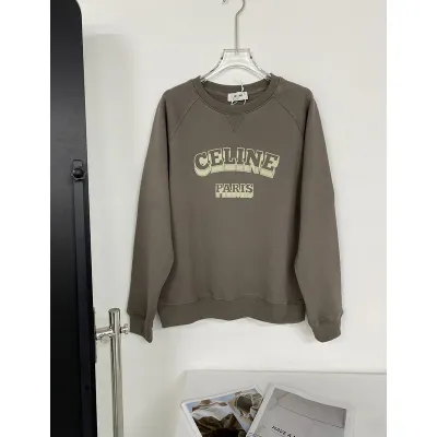 CELINE-Hoodie brown 01