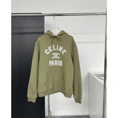 CELINE-Hoodie green 01