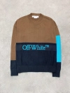 OFF WHITE-Colorblock sweater