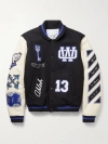 OFF WHITE-Baseball Jacket S015