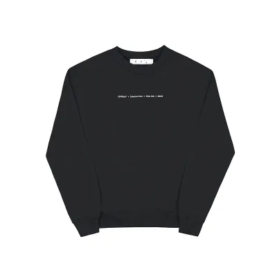 OFF WHITE-Hoodie green tree 02