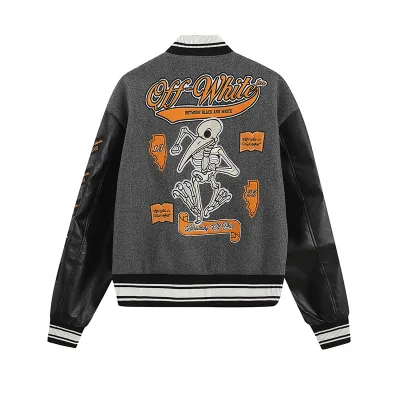 OFF WHITE-Baseball Jacket S001 02