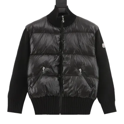 Moncler -Wool down jacket black 01