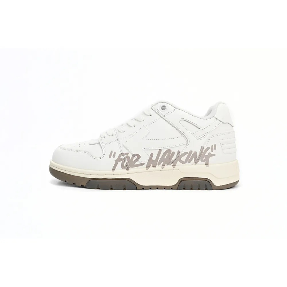 OFF-WHITE Out Of Office Beige Gray