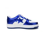 BP A Bathing Ape Bape Sta Low Blue and White Mirror Finish