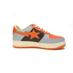 BP A Bathing Ape Bape Sta Low Grey orange Red