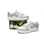 BP A Bathing Ape Bape Sta Low White Grey Rao Noodles