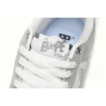 BP A Bathing Ape Bape Sta Low White Grey Rao Noodles
