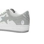 BP A Bathing Ape Bape Sta Low White Grey Rao Noodles