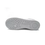 BP A Bathing Ape Bape Sta Low White Grey Rao Noodles