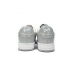BP A Bathing Ape Bape Sta Low White Grey Rao Noodles