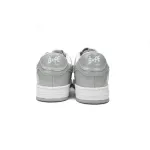 BP A Bathing Ape Bape Sta Low White Grey Rao Noodles