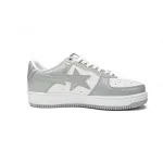 BP A Bathing Ape Bape Sta Low White Grey Rao Noodles