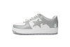 BP A Bathing Ape Bape Sta Low White Grey Rao Noodles
