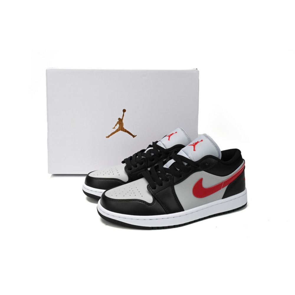 XH Air Jordan 1 Low ‘Chicago’Black Gray Red