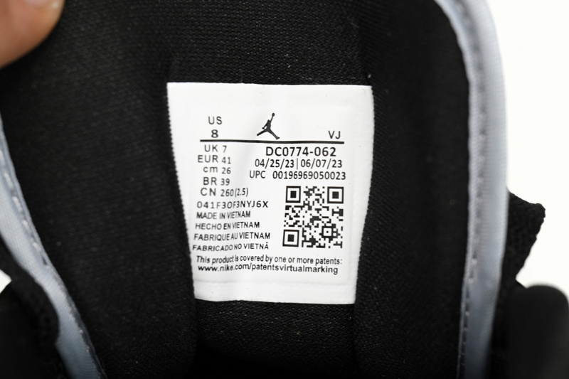 XH Air Jordan 1 Low ‘Chicago’Black Gray Red