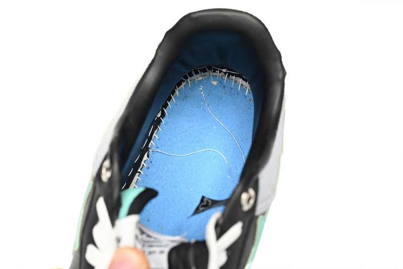 BP A Bathing Ape Bape Sta Low Grey Black Green