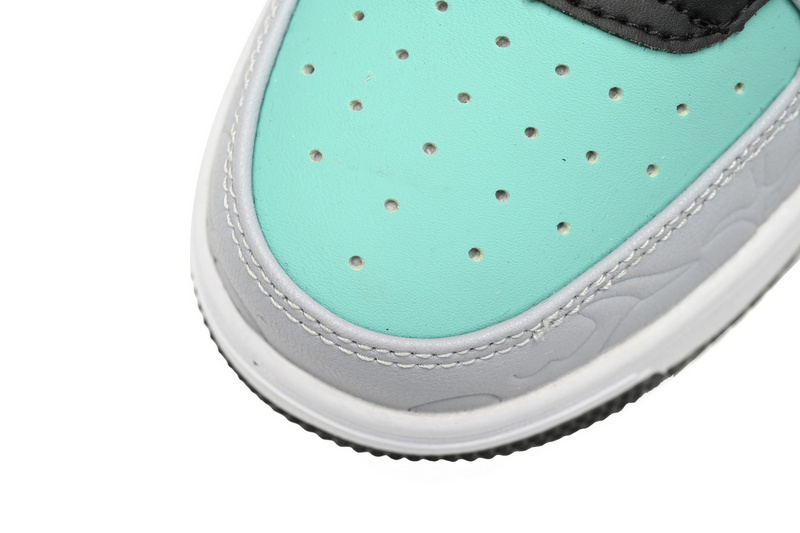 BP A Bathing Ape Bape Sta Low Grey Black Green