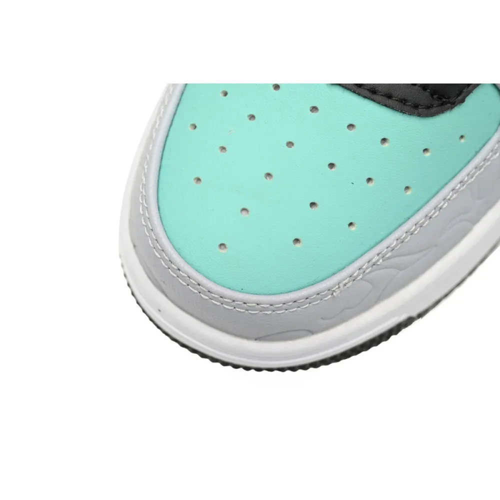 BP A Bathing Ape Bape Sta Low Grey Black Green