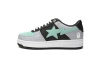 BP A Bathing Ape Bape Sta Low Grey Black Green