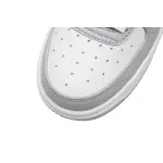 BP A Bathing Ape Bape Sta Low White Gray embossing