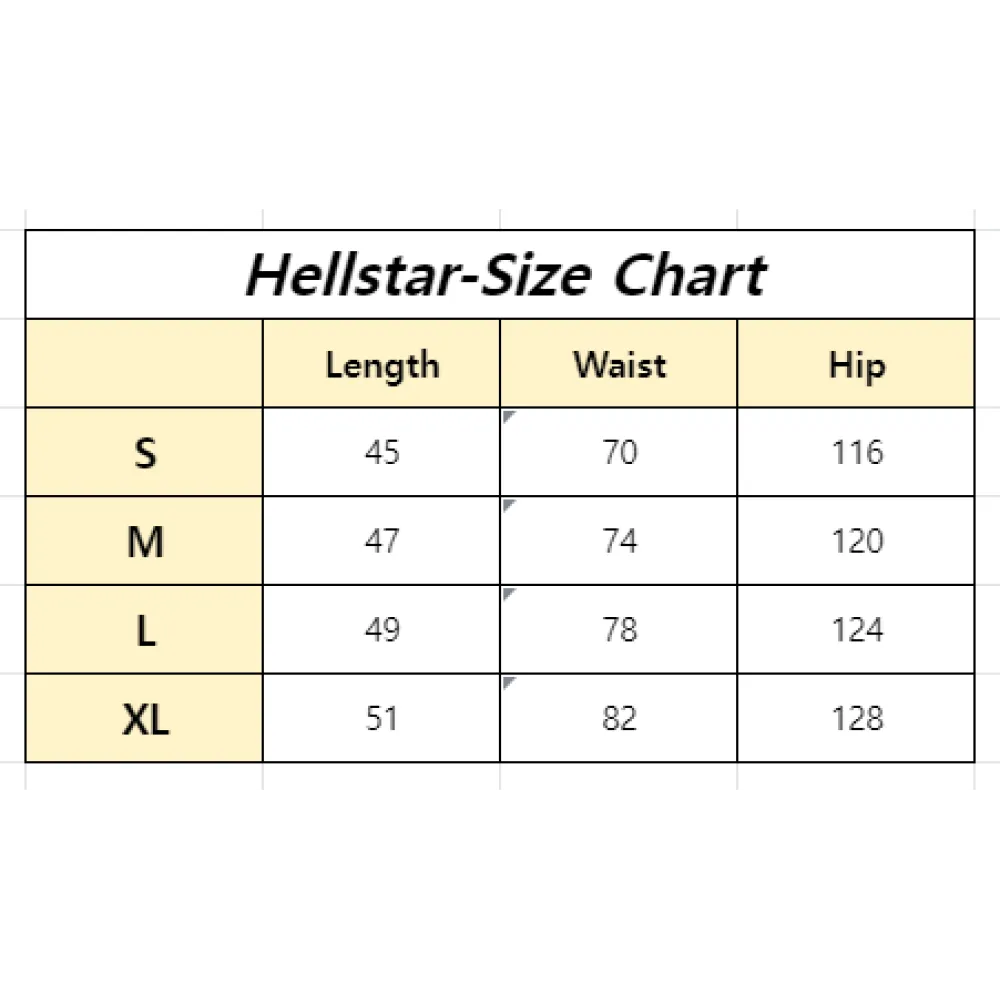 Hellstar-Shorts 707