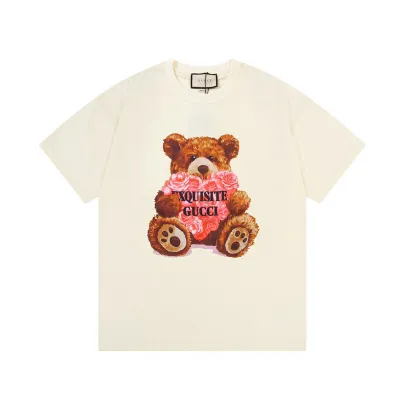 Gucci T-Shirt Bear with rose 01