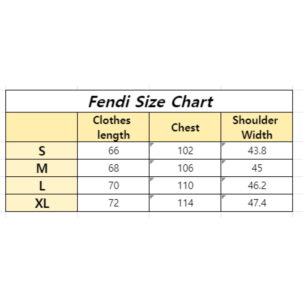 Fendi T-Shirt Simple