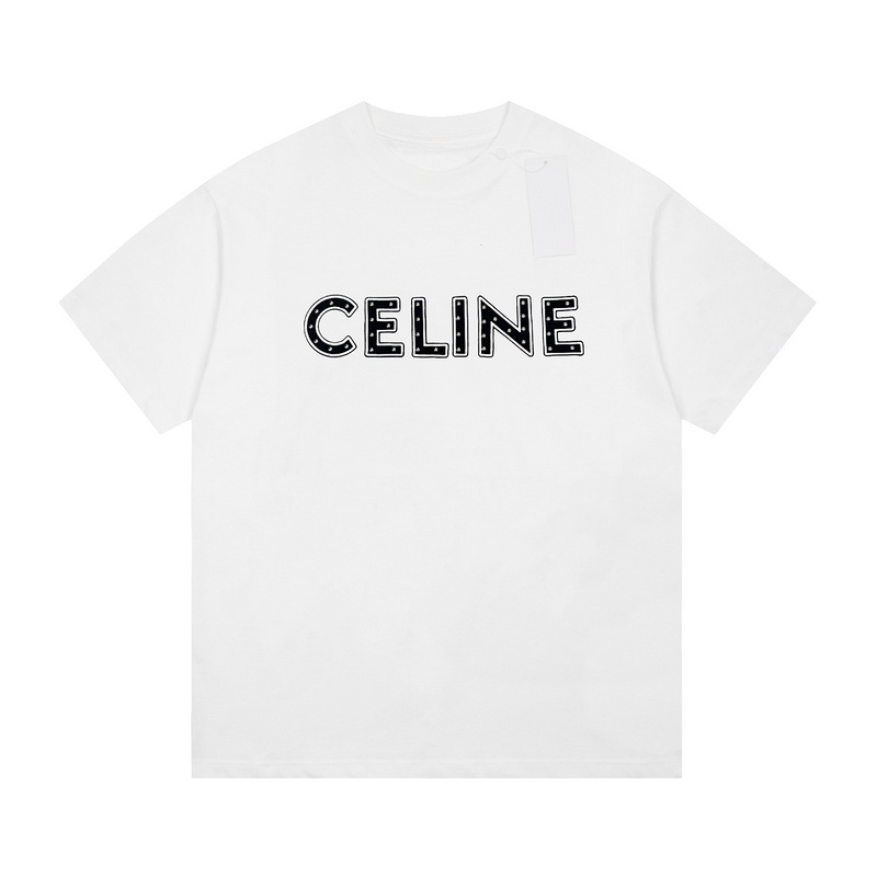 Celine T-Shirt  Rivet Logo