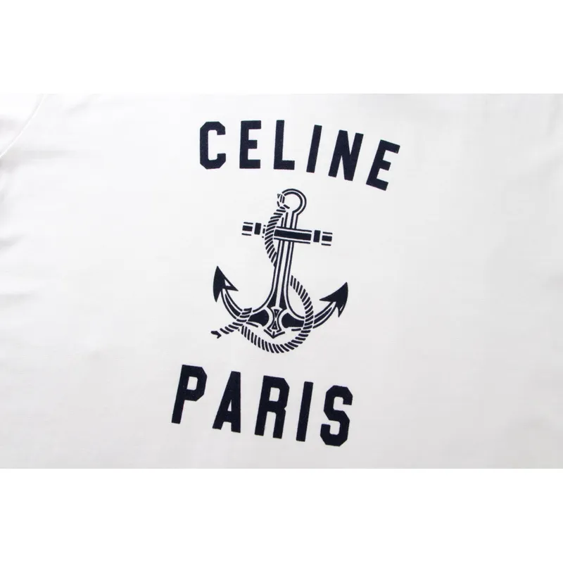 Celine T-Shirt Anchor print