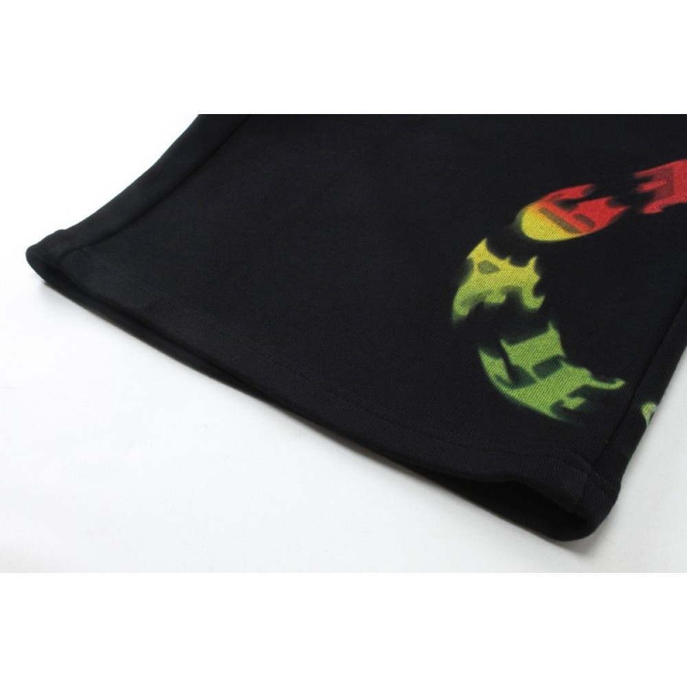 Givenchy-Shorts Rainbown Logo
