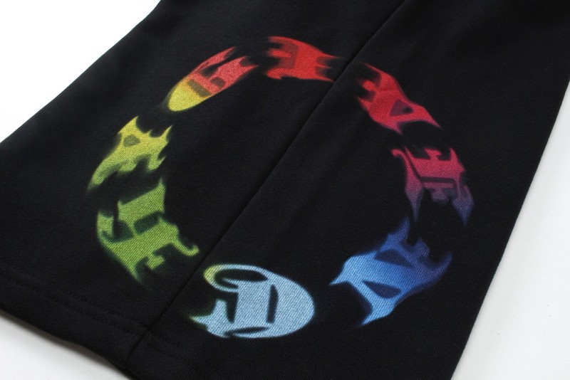 Givenchy-Shorts Rainbown Logo