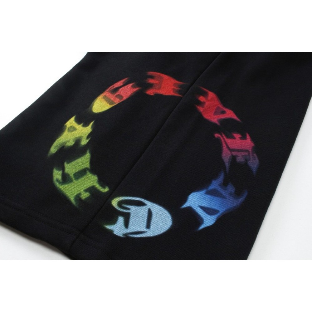 Givenchy-Shorts Rainbown Logo