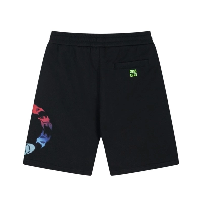 Givenchy-Shorts Rainbown Logo 02