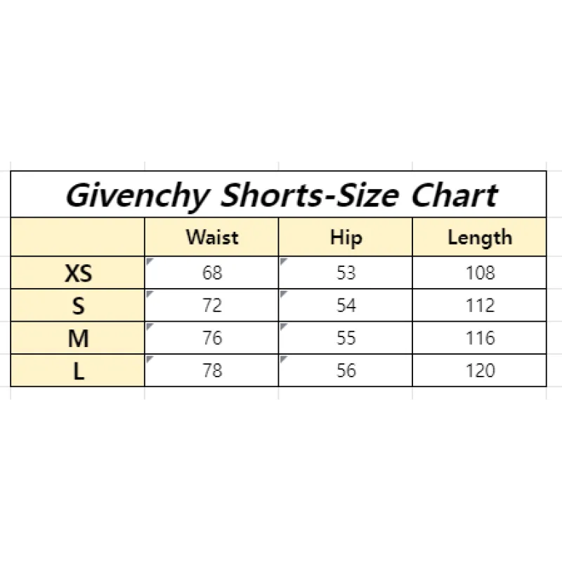 Givenchy-Shorts Classic Logo